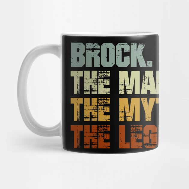 Brock The Man The Myth The Legend by designbym